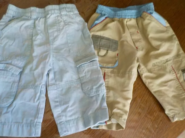 Lot de 2 PANTALONS - COCOON et autre - taille 12 mois -