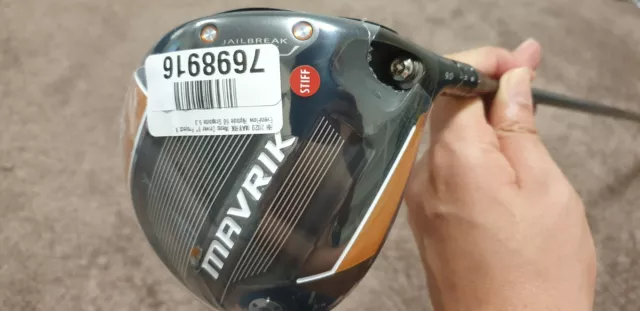 Callaway Golf Club Mavrik 9* Driver Wood Stiff Flex Graphite Project X Even Flow