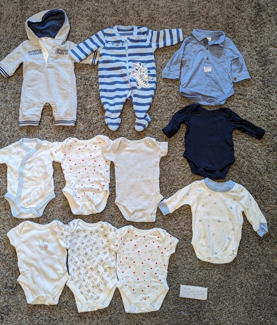 Baby Boy First Size / Newborn Huge Clothes Bundle (no.39)