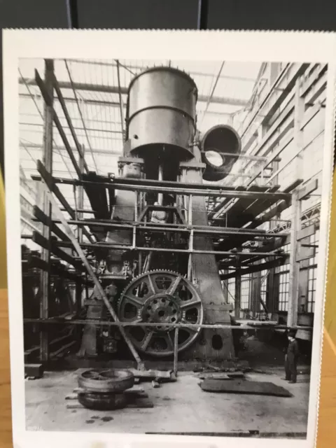 Postcard Unused- The Titanic-A Set Of Titanic's Engines Under Construction