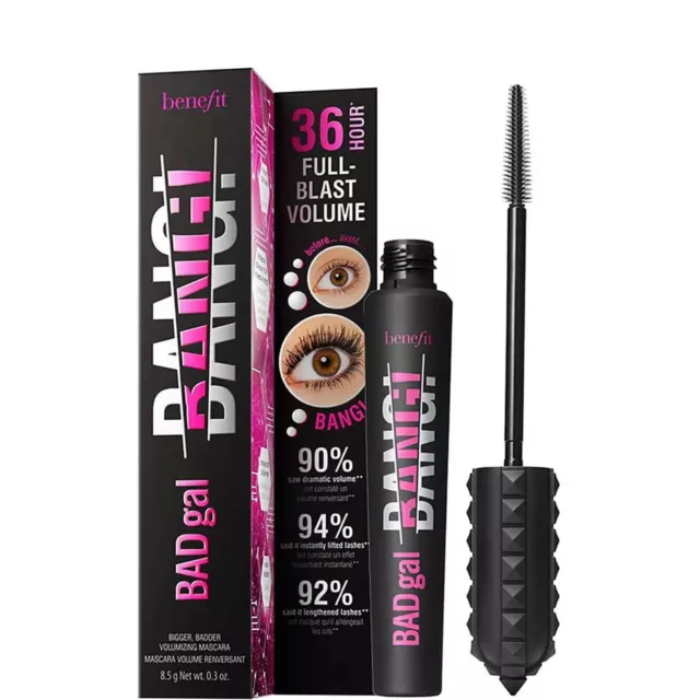 Benefit Bad Gal Bang Mascara, Pitch Black Top Seller, Genuine And Only 18.Rrp 25