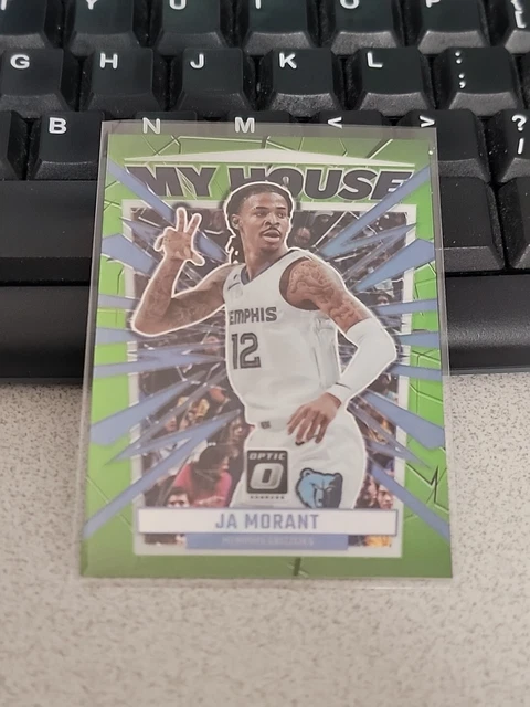 My House Insert 2023-24 DONRUSS OPTIQUE Panini Ja Morant My House insert #15 vert ...