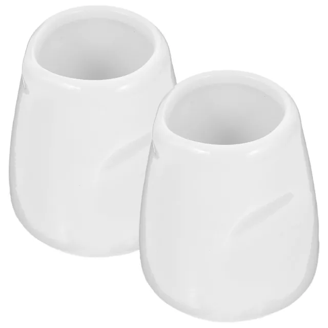 2 pezzi mini tazze latte in ceramica, mini brocca per salse, contenitore caffè, porcellana,