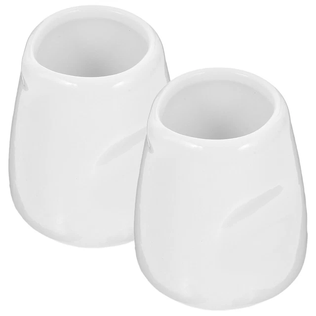 2 pezzi mini tazze latte in ceramica, mini brocca per salse, contenitore caffè, porcellana,