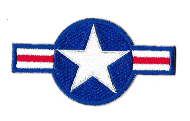 Lot De 2 - Armée De L'Air Française - Cocarde - Dos Thermocollant