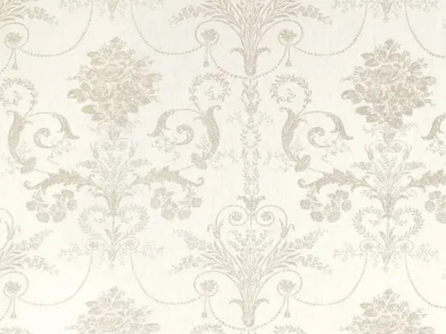 Laura Ashley Tapete JOSETTE dunkle Leinen gleiche Charge Preis pro Rolle