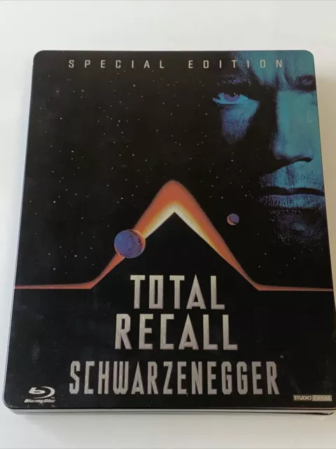Total Recall Edition Speciale Bluray + Dvd Steelbook A Schwarzenegger France