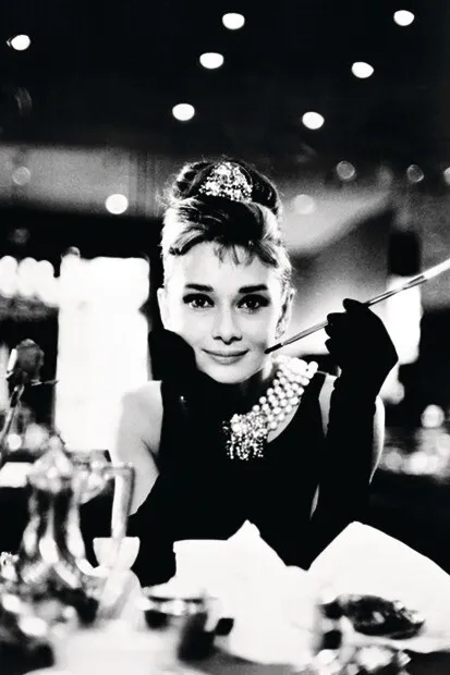Original Audrey Hepburn Poster 61x91,5 cm - Breakfast at Tiffany's Filmszene