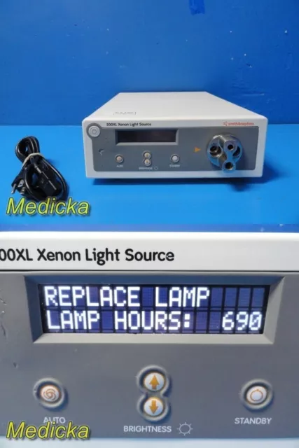 2009 Smith & Nephew DYONICS 500XL Xenon Light Source (Hours 690) ~ 33061