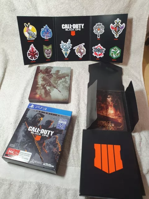 Call Of Duty Black Ops IIII 4 Pro Edition PS4 Game Used VGC *Free Post*