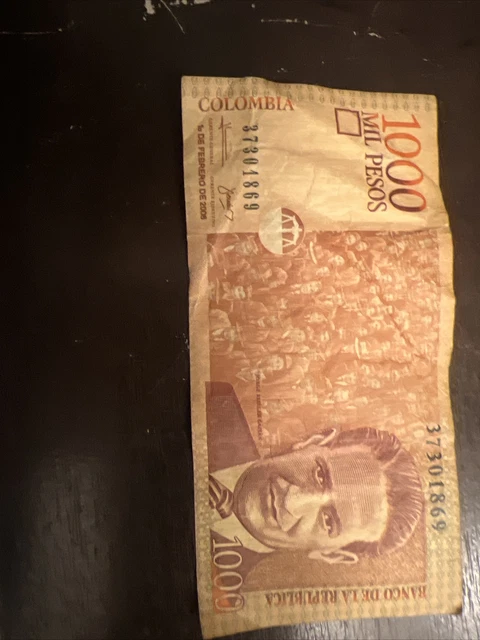 Colombia 1000 Pesos De Oro -  2006