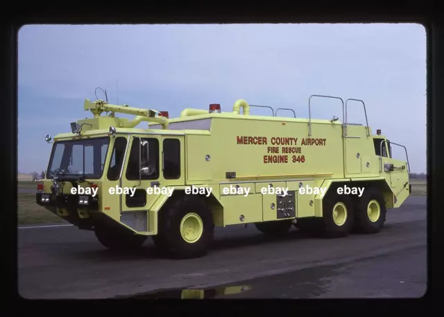 MERCER COUNTY AIRPORT NJ 1984 Emergency One Titan CFR 6x6 Fire ...