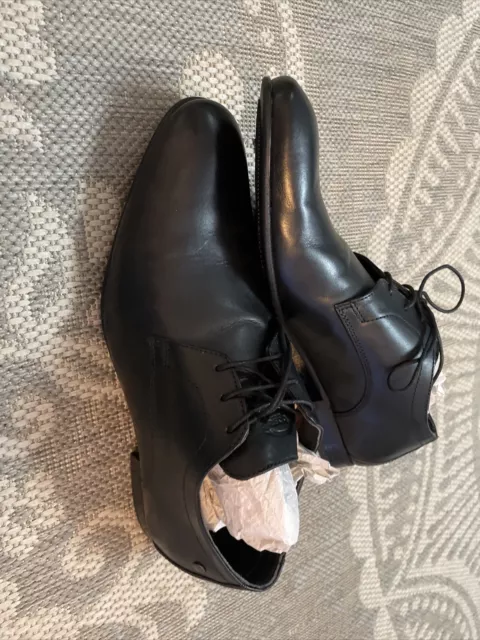 MENS SMART BLACK SHOES SIZE 8 Worn Once