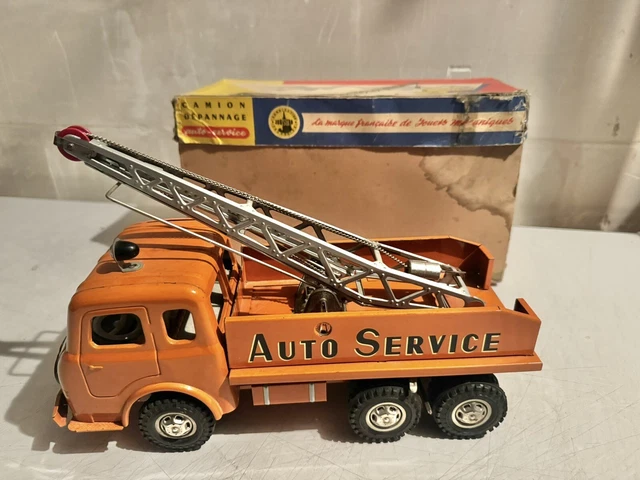 Camion Joustra En Tôle – Occasion – Jouet Vintage Collection