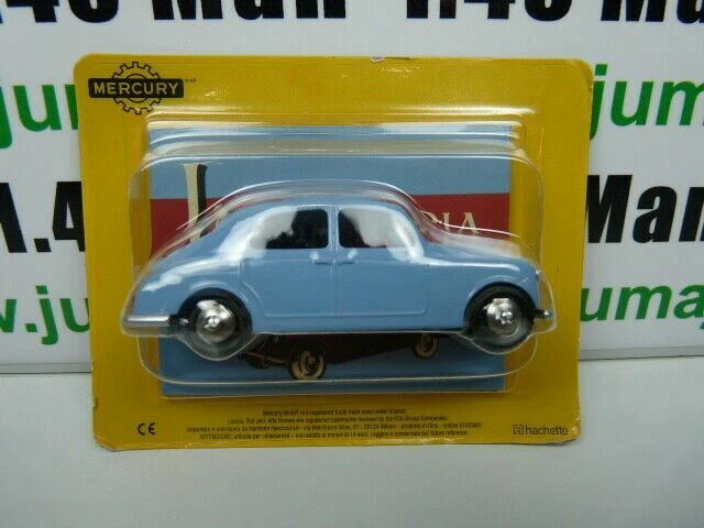 Voiture Miniature Mercury Hachette 1/43 - Mercedes Formule 1 #84 - Métal, Couleur Argentée - Collection