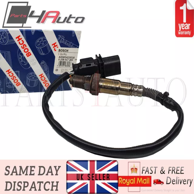 Front Pre Cat Innovate Wideband O2 Oxygen Lambda Sensor 5 Wire Lsu 4.9  70Cm