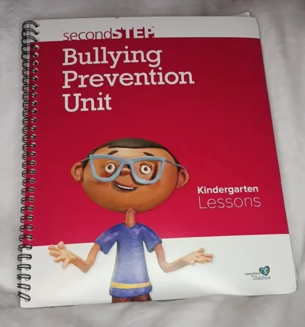 Second Step Bully Prevention Unit Kindergarten Lessons