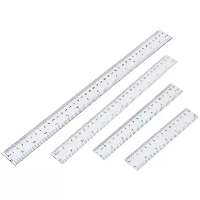 6 Inch 8 Inch 12 Inch 16 Inch Straight Ruler Measuring Tool Scale Ruler