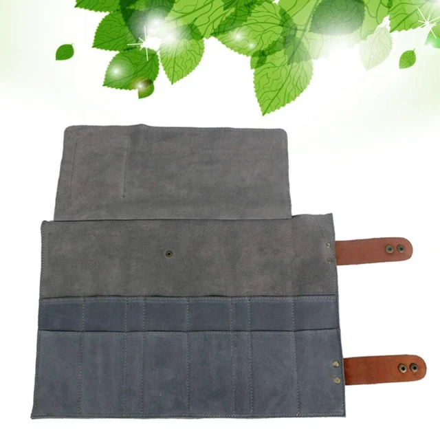 1 pz 12 slot borsa per parrucchieri pettine a forbice borsa a rullo strumenti per lo styling borsa per capelli cl