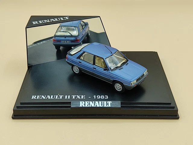 Lot De 5 Voitures Renault 1/43 – Fuego, R11, R19, IKA, Torino – Collection Argentine 80-90 – Modèles Métal Ixo Salvat