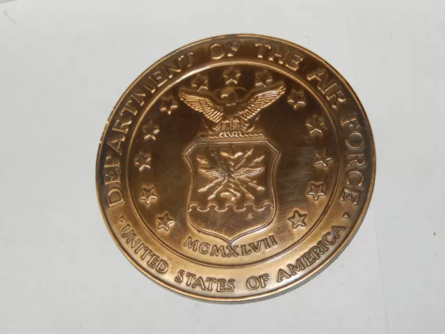 USAF - DEPARTMENT OF THE AIR FORCE MEDAL / COIN - one sided