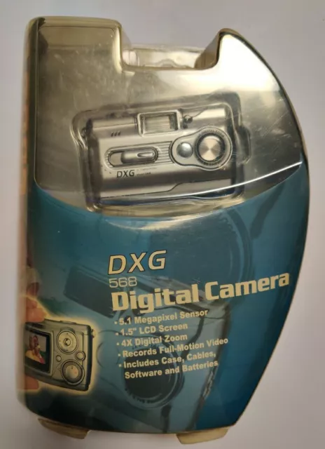 DXG-568 Digital Camera Accessories & Box 5.1 Megapixel  Sealed 🆕