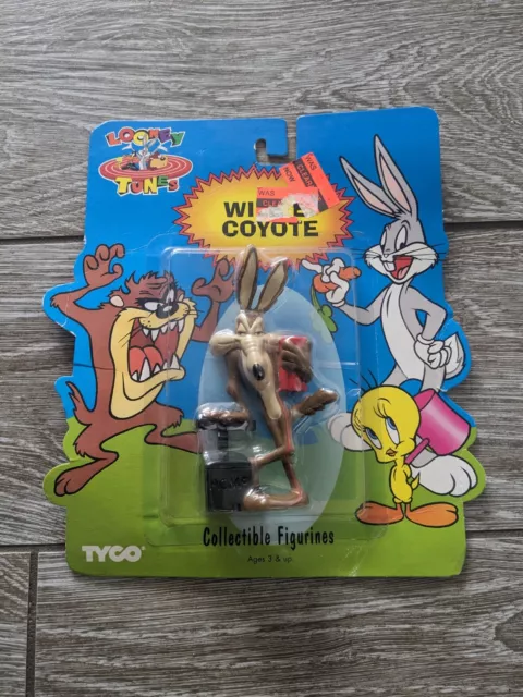 Looney Tunes Wile E Coyote Action Figure Toy 1994 New In Box
