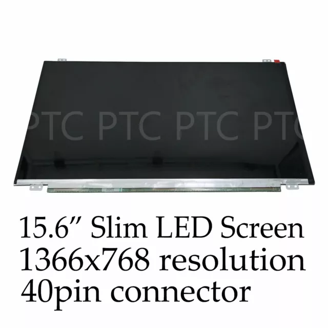 15.6" 1366x768 40pin Slim LED Screen Laptop Panel NT156WHM-N10