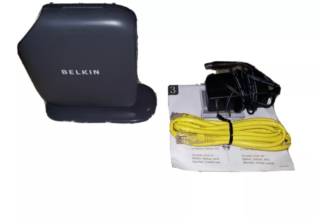 Belkin Surf N300 300 Mbps 4-Port 10/100 Wireless N Router (F7D2301)