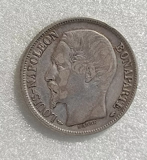 1 franc 1852 A LOUIS-NAPOLEON BONAPARTE