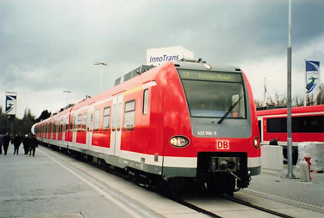 Foto BR 423 506-5 Innotrans Tram 31.10.1998 ca. 9x13cm H4387h
