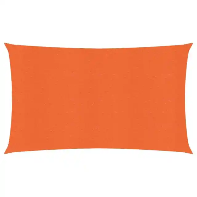 Voile d'ombrage 160 g/m_ Orange 2x5 m PEHD