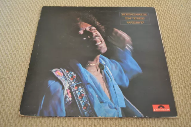 Jimi Hendrix – Hendrix In The West Vinyl LP 1972 Polydor – 2302 018