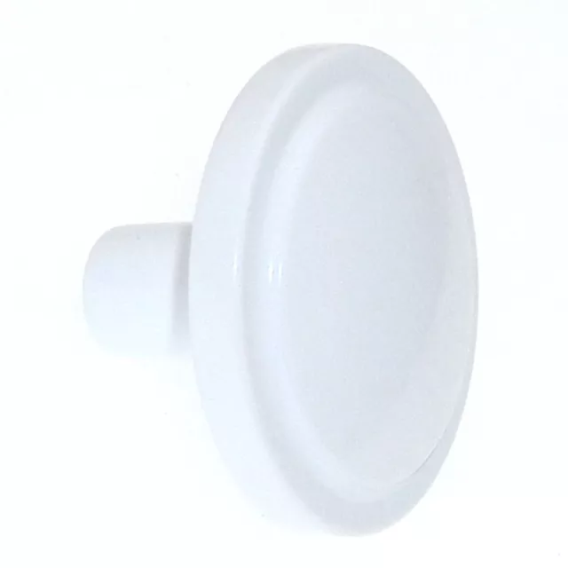 2 Pack Amerock BP3443-GW Gloss White Allison Value 1 3/16" Cabinet Knob Pulls