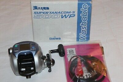 Daiwa Daiwa SUPERTANACOM-S-500-CP-ELEKTROROLLE-MADE En JAPAN-Nr-1093 