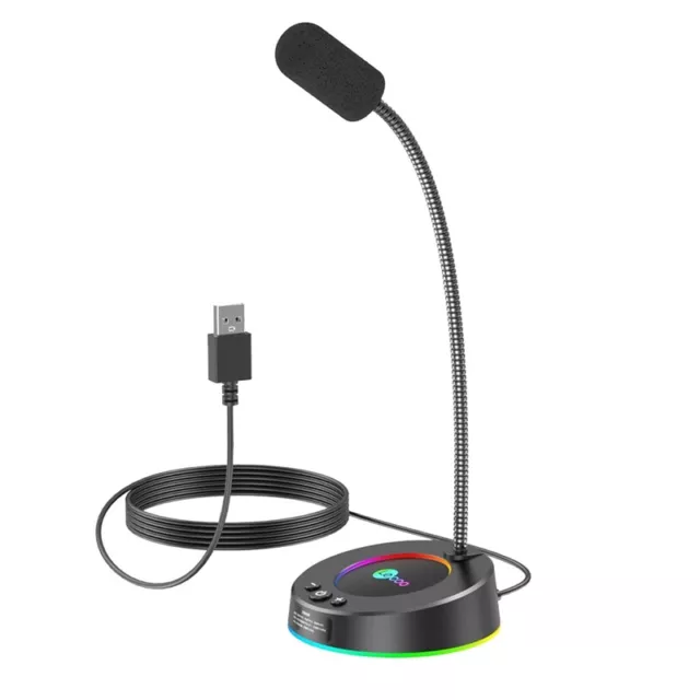 MC01 Wired Microphone  Light  360 ° Flexible Microphone for Tablet PC9973