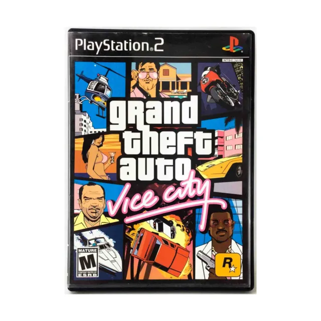 Sony PlayStation 2 Grand Theft Auto - Vice City VG