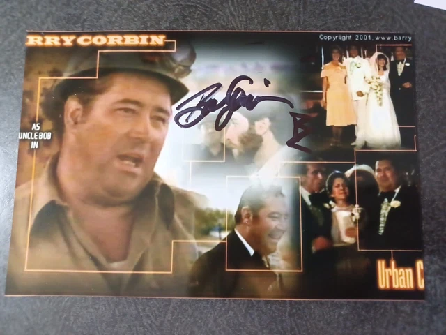 BARRY CORBIN As BOB DAVIS Hand Signed Autograph 4X6 Photo -ACTOR- URBAN COWBOY