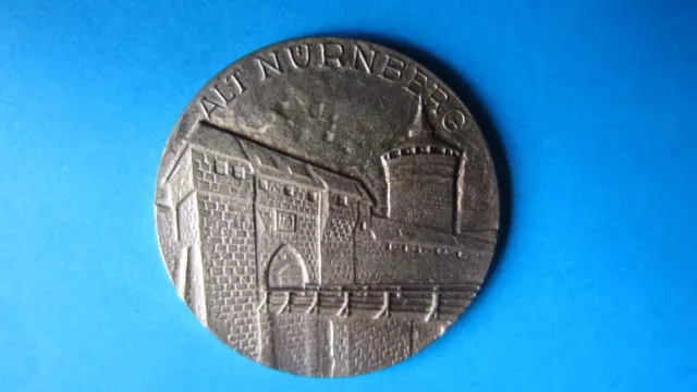 Medaille Alt Nürnberg 1971 Vereinigung bay. Vereinsbank-Staatsbank in unc