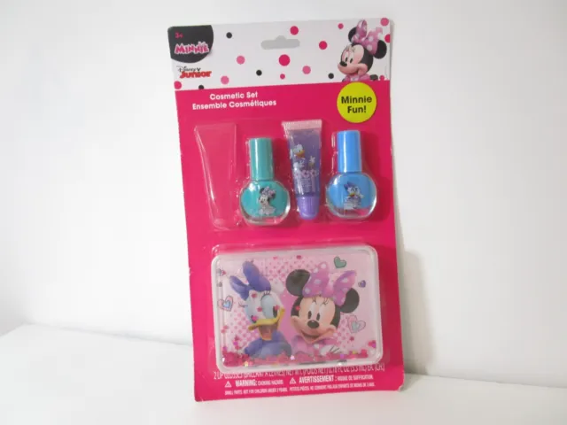 Townley Girl Minnie Mouse Lip Balm Gloss Nail Polish Set Gift *READ BELOW*