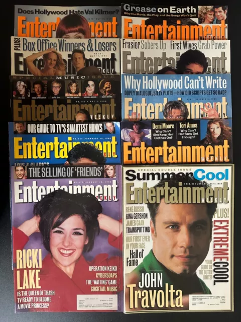ENTERTAINMENT WEEKLY Magazine - various issues from 1996