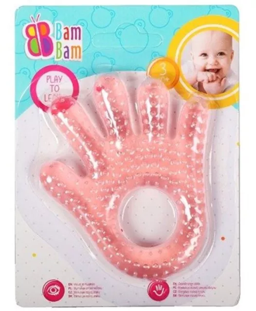 Bam Bam - Anneau de dentition en forme de Main