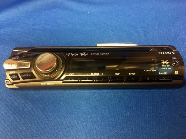 faceplate sony cdx-gt33w