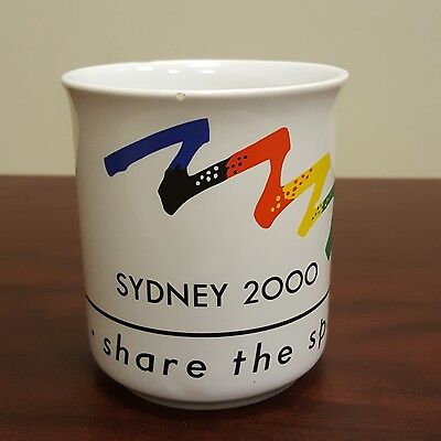 Sydney 2000 Share the Spirit Coffee Mug Summer Olympics