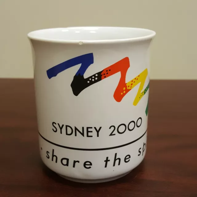 Sydney 2000 Share the Spirit Coffee Mug Summer Olympics