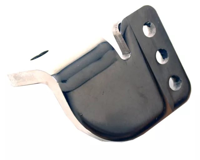 Staffa di scarico Go Kart Compkart per Rotax destra 55 mm x 45 mm corsa manuale