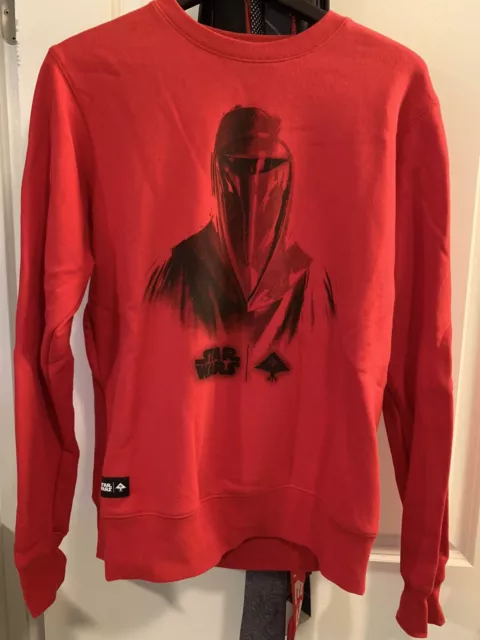 LRG - Lifted Research Group - STAR WARS RED SWEATSHIRT - Imperial Guard - Size M