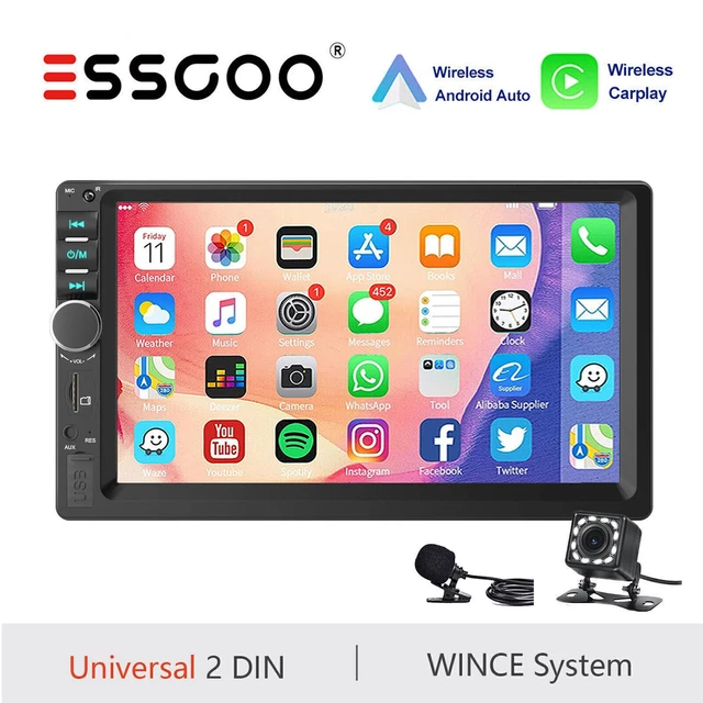 CAR AI BOX Wireless Carplay Android Auto TF 256G Wireless Adapter (Cast