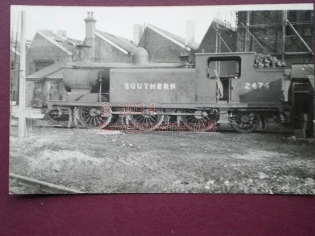 Photo  Sr Ex Lbscr 0-6-2T Class E4 Loco No 2474