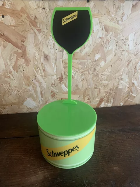 Large Vintage Schweppes Advertising Display